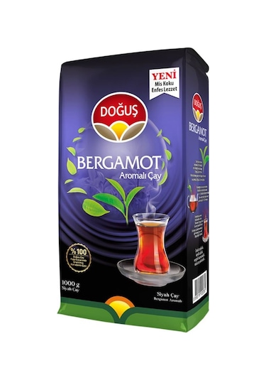 Doğuş Bergamot Aromalı Siyah Dökme Çay 1 KG