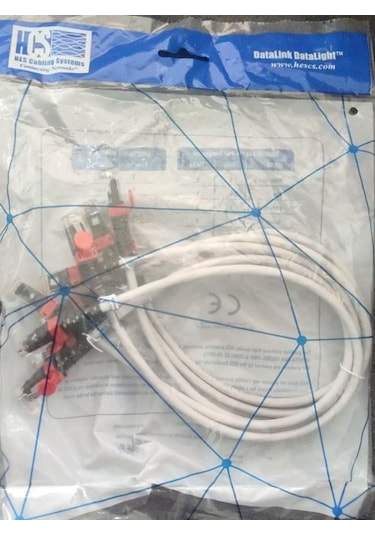 Hcs Cat6 Utp Patch Cord Kablo 0,50 cm 5 Adet Gri