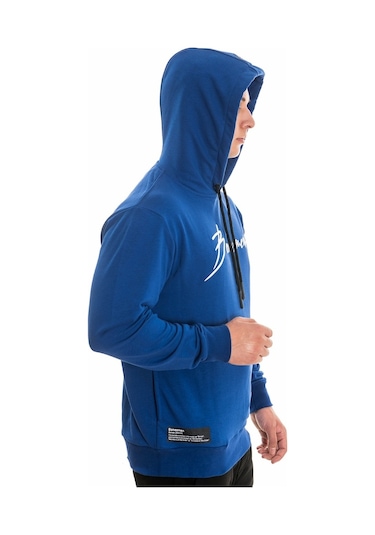 Bonesmen Erkek Kapüşonlu Sweatshirt (463018108) Saks Mavi