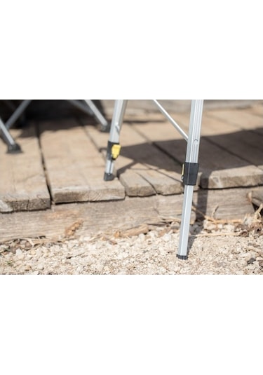 Uquip Variety L Yüksekliği Ayarlanabilir Kamp Masası 244117 - Silver Gri