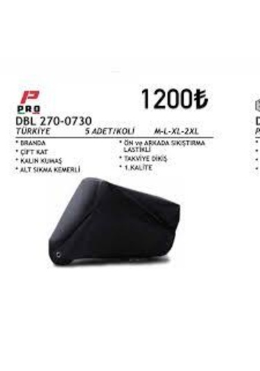 Prosev -pro Dbl 270 Motosiklet Brandası