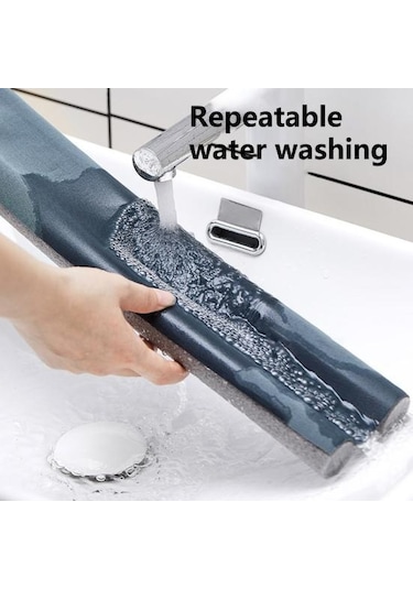 Kahverengi Kapı Dikiş Contası Esnek Kesim Serbestçe Kapı Taslak Durdurucu Alt Conta Şeridi Ev İçin Hava Sıyırma