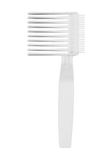 Yifomall Erkek Saç Kesimi Tarak - Anti Statik Düz Saç Fırçası Beyaz