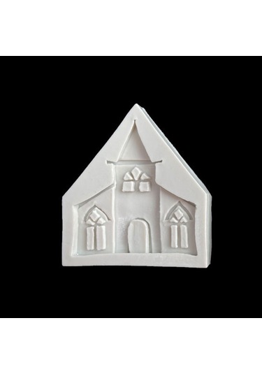 Sones Kale Müzikal Silikon Kalıp Çikolatalı Fondan Kek Dekoru, Stil: