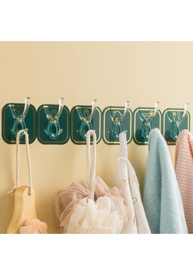 Hangfox Turuncu Plastiğe Dayanıklı, Delme Yok, İz Kalmayacak, Çok Amaçlı Duvar/kapı Askısı - Güçlü Yapıştırıcıklı, Elbise/havlu Asma Hook