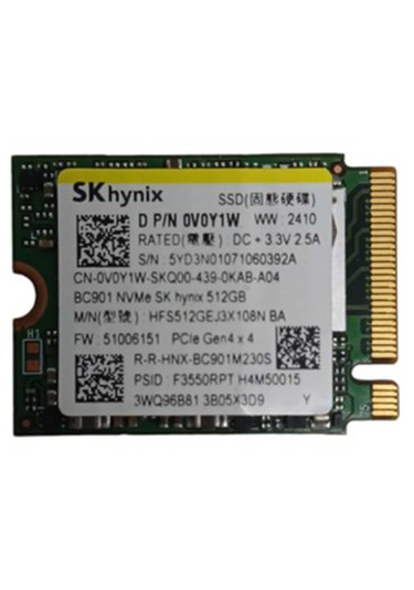 SK Hynix HFS512GEM4X169N 512 GB PCIe 22x42 Gen4x4 SSD