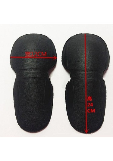 Ganzhoushop Zırh Suntek Sırtlık Pedi Omuz Motosiklet Koruma Dirsek Adet 5 Ys Siyah