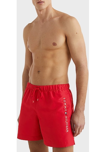 Tommy Hilfiger Erkek Mayo Short Um0um02885 Xlg Kırmızı