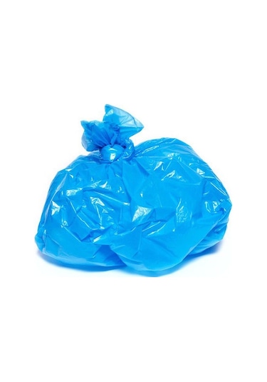 Battal Boy Çöp Poşeti Mavi Çöp Torbası 70 Lt 75X90 10Lu 10 Paket