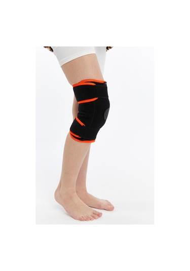 Prolife Ortopedi Patella Ligament Destekli Dizlik Siyah-turuncu