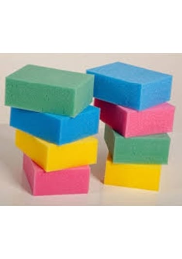 Renkli Sıva Süngeri 24 Adet