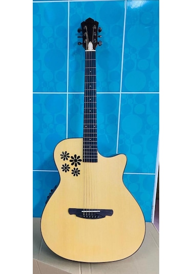 Champes Ch7-Ceq Ceviz Ağacı 41'' Jumbo Elektro Akustik Gitar