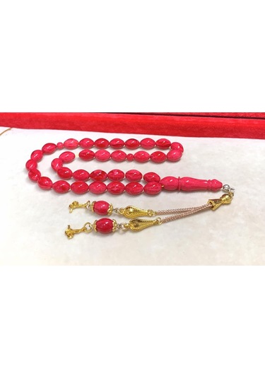 Pembe Orijinal Beyzi Model Katalin Tesbih