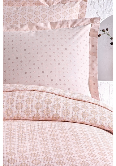 Puffy Naomi Tek Kişilik Ranforce Pike Takımı - Pudra