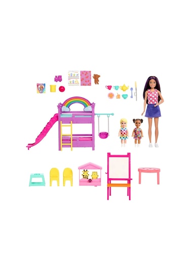 Barbie Skipper Bebek Bakıcılığı Eğlencesi Oyun Seti HND18