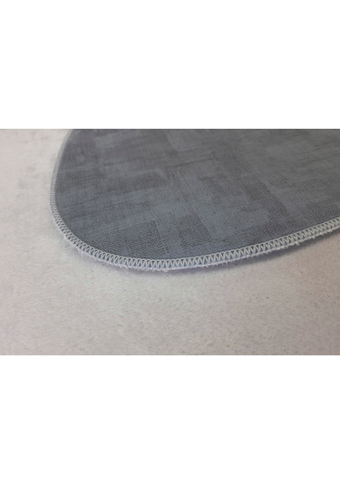 Anatolia Gri 2'li 80x140 + 50x70 Cm Büyük Ebat Banyo Paspası Seti Gri