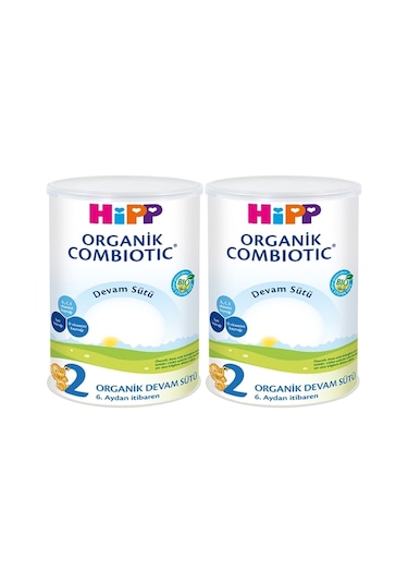 Hipp 2 Organik Combiotic Devam Sütü 2x 350 G