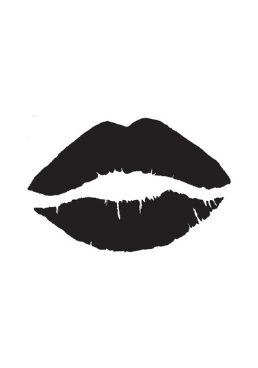 Kadın Dudağı Oto Motor Laptop Duvar Folyo Sticker Tip 4 30x21 Cm