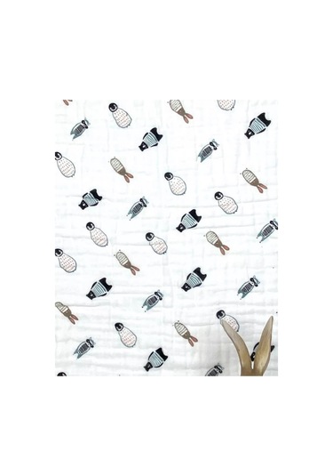 Kapılıehome Yeni Doğanlar İçin Muslin Battaniye 219218093 Beyaz