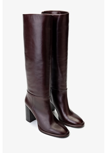 Valmenti Kadın Hakiki Deri Kahverengi Casual Çizme 1046 6033 Bn Czm Sk24-25 Kahve Dr Kahverengi