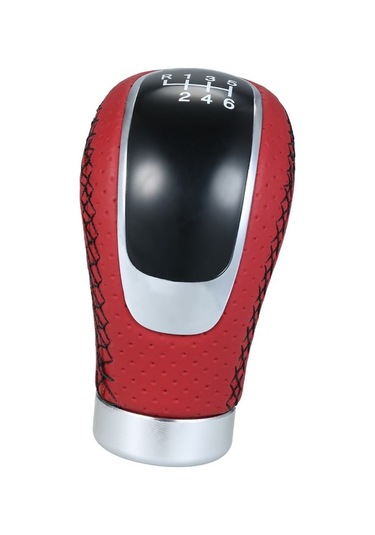 Dancemonkey Evrensel 6 Vites Topu - Kolay Montaj, Yüksek Kalite, Kırmızı Kırmızı