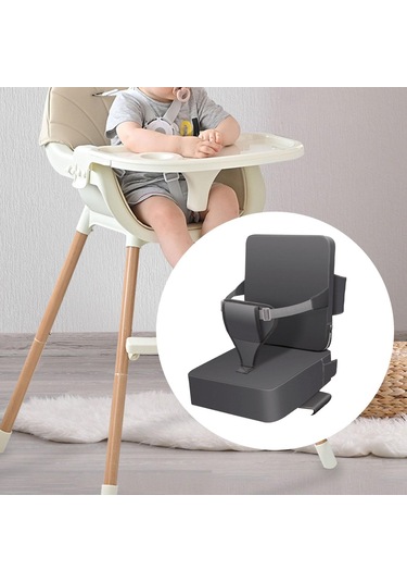 Suntek Yemek Masası Için Yükseltici Koltuk 32cmx36cmx10cm-koyu-gri