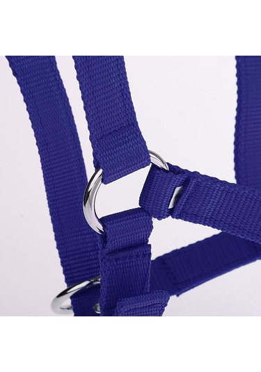 Homyl Ayarlanabilir Naylon Dokuma Binicilik Batı At Mavi-m Mavi M