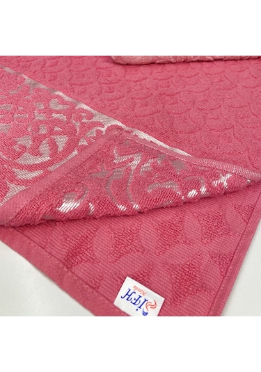 Bimar Bukle Jakarlı Soft Motif Desenli El Ve Yüz Havlusu 50 X 90 Cm X 3 Adet Çok Renkli