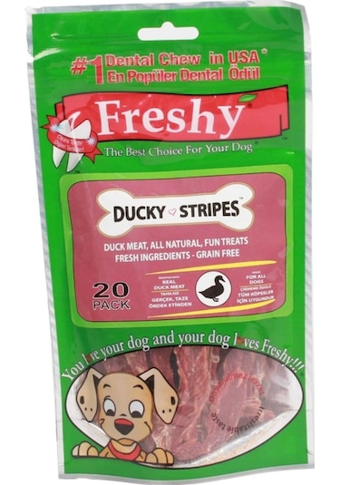 Freshy Ördekli Köpek Ödül Çubuk 80 G
