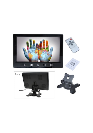 9 İnç Vga Çıkışlı Araç Monitörü