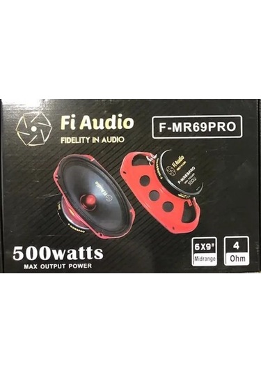 Fi Audio F-mr69 Pro 6 9 Oval Midrange Hoparlör