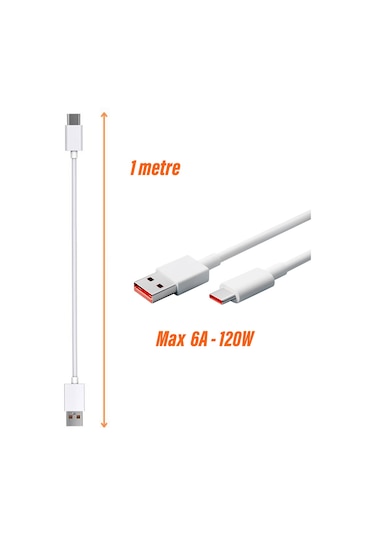 Xiaomi-redmi Uyumlu Turbo Hızlı Şarj Kablosu 120w 67w 33w Turbo Hızlı Şarj Cihazlar
