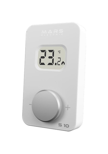 Mars S10 Kablosuz Oda Termostatı Beyaz