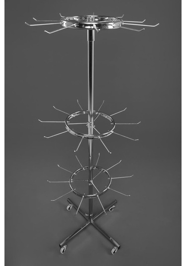 3 Katlı Lüks Kemerlik Standı Renkli