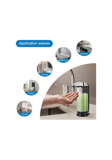 Smartgift Sensörlü Fotoselli Sıvı Sabunluk Dezenfektanlık 500ml