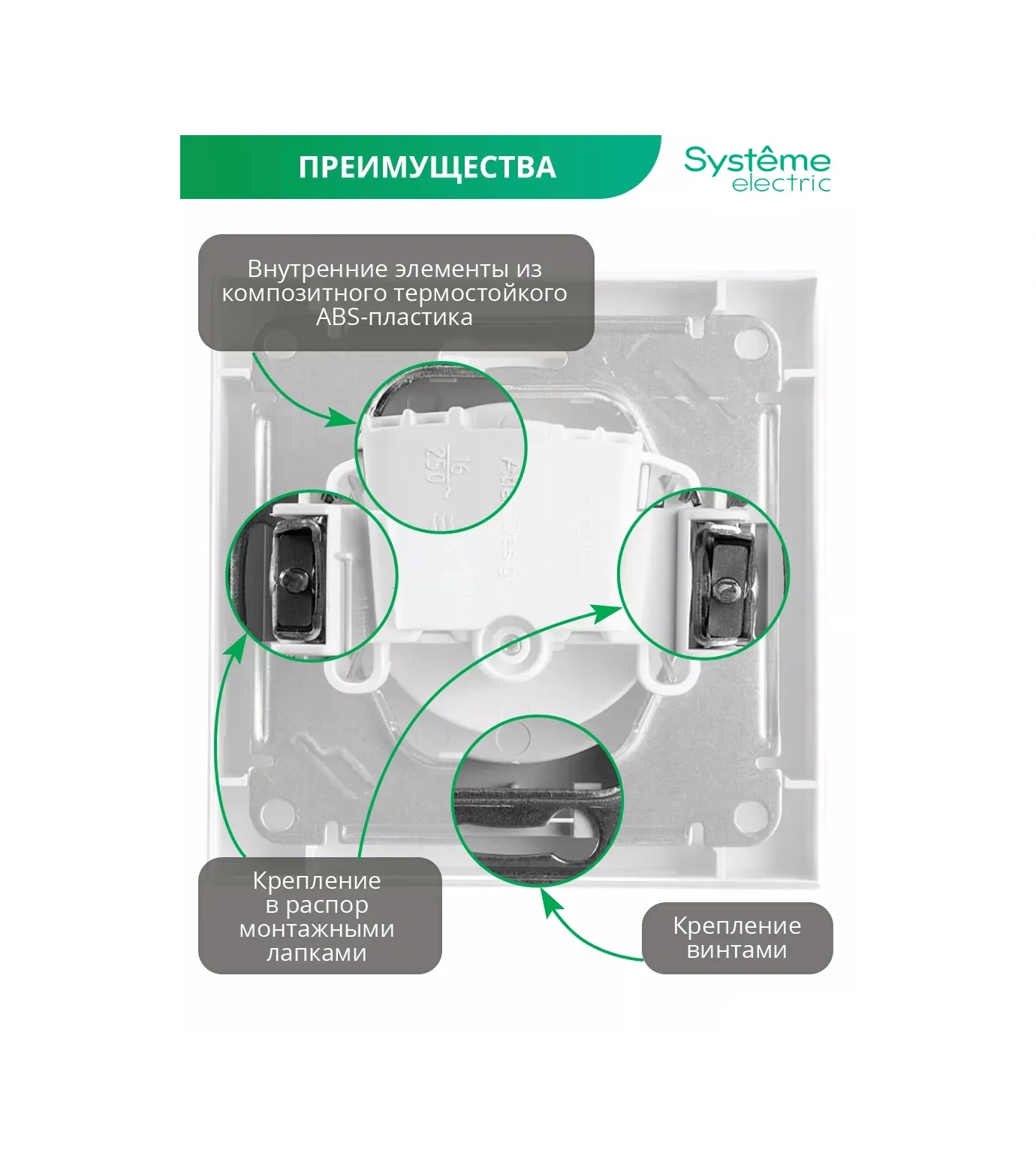 Systeme Electric Schneider Atlas Design Çift Kişilik Priz 2 Adet 325202064 Atlas Design