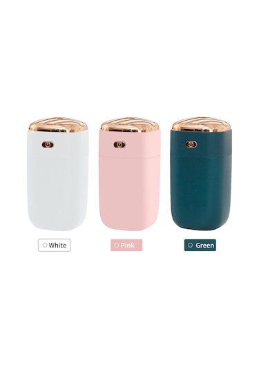 Leezsing 280ml Kişisel Renkli Buharlı Nemlendirici Uçucu Yağ Difüzörü Taşınabilir Usb Nemlendirici Otomatik Kapanma 2 Tip