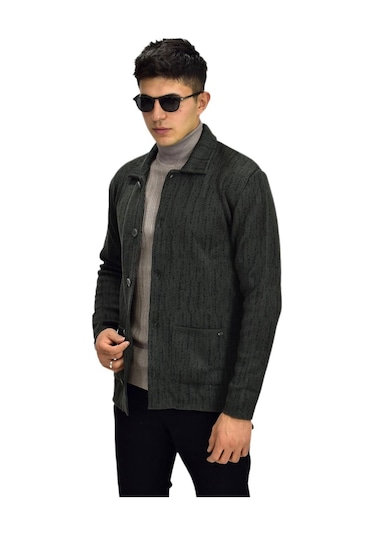 Erkek Spor Düğmeli Hırka R6420 Bgl-st03172 001