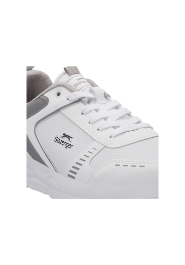 Slazenger GOLDEN I Büyük Beden Erkek  Beyaz Günlük Spor Ayakkabısı