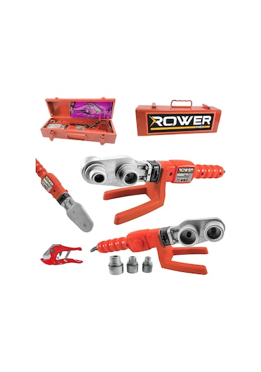 Rowermax RWRX-3026 1200 W Mini Metal Çantalı Isı Ayarlı Prc Boru Kaynak Makinesi Seti