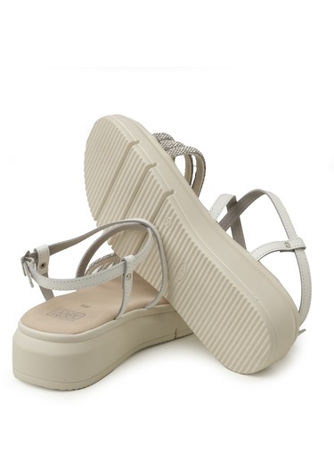 Sandalet Kadın Diğer 8h5193pm Comart Vıtello Pelle B2 Bianco Beyaz