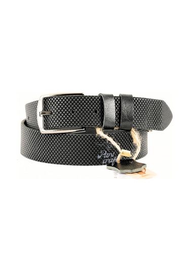 Hakiki Manda Derisi Erkek Kemer 3.5 CM Siyah Klasik Kumaş Kemer Çok Renkli