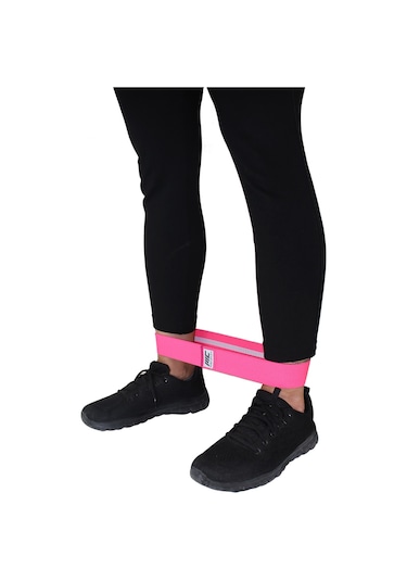 Musclecloth Active Orta Seviye Direnç Bandı Loop Band Pembe