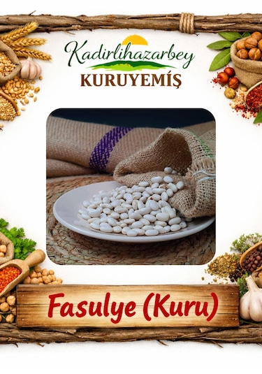 Kadirlihazarbey Fasulye Kuru 500 Gr