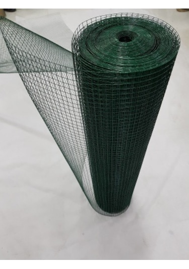 PVC Kaplı Puntalı Tel 1,50x25 m Kümes Teli Kafes Teli Çit Teli