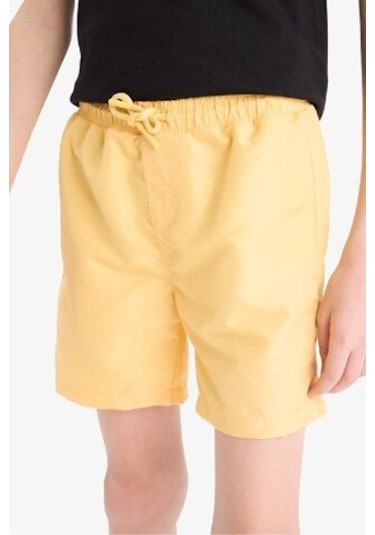 DeFacto Erkek Çocuk Basic Düz Deniz Şortu B7494A825HSYL106