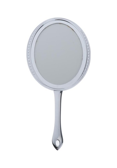 Suntek 7 '' Oval El Makyaj Kozmetik Aynası Seyahat Kompakt Ayna