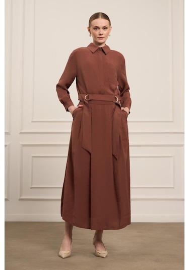 Ftz Women Kadın Modal Etekli Takım Bakır 30714 Bakır