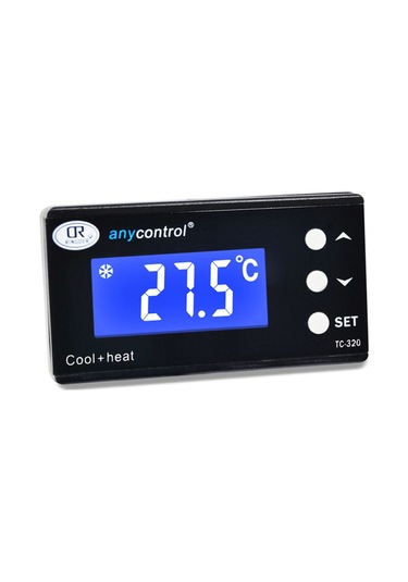 Tc-320 Dijital Lcd Ekranlı Su Geçirmez Sıcaklık Kontrol Cihazı Akvaryum Mikrobilgisayar Termostatı Gerçek Zamanlı Saat Fonksiyonu İle