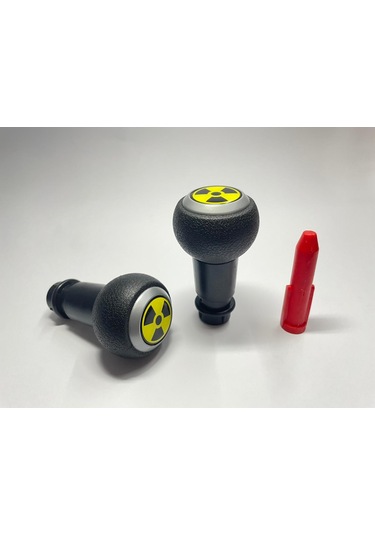 Unıversal Vites Topuzu - Bey112-cn-siyah Gövde Gri Kapak Tehlike